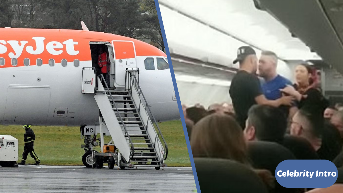 EasyJet Flight Diverted Stag Party Chaos
