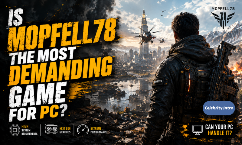 Is Mopfell78 The Most Demanding Game For Pc